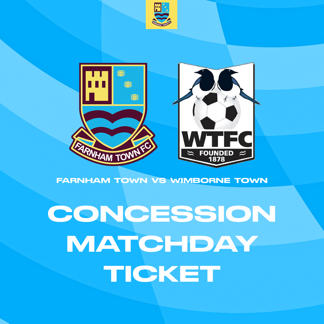 Farnham Town vs. Wimborne Town - League - Matchday Ticket