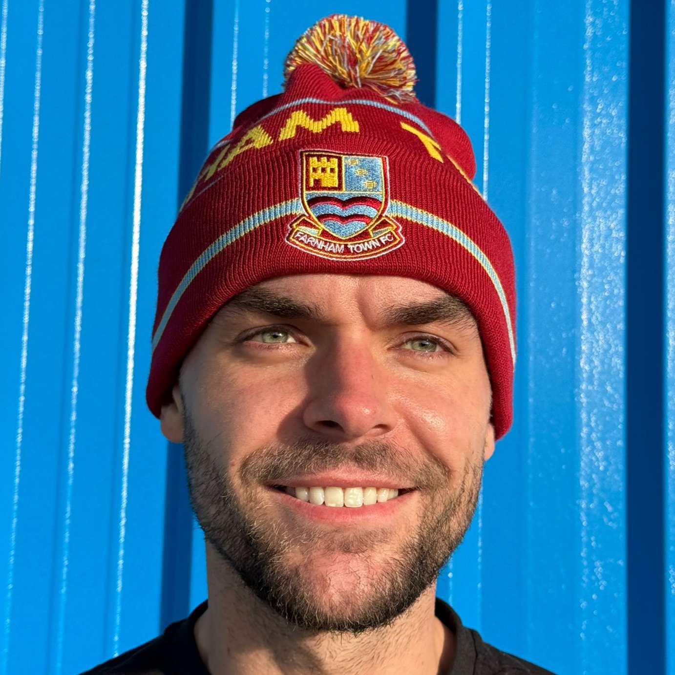 Official Farnham Town Beanie - Claret