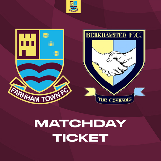 Farnham Town vs. Berkhamsted  - League - Matchday Ticket