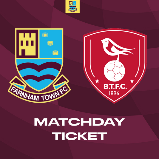 Farnham Town vs. Bracknell Town  - League - Matchday Ticket