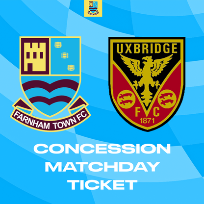 Farnham Town vs. Uxbridge  - League - Matchday Ticket