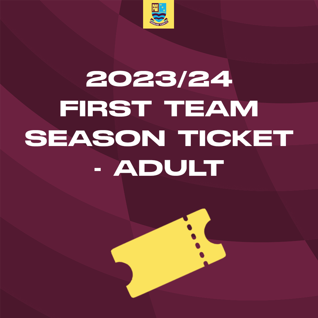 2023/24 First Team Season Ticket - Adult