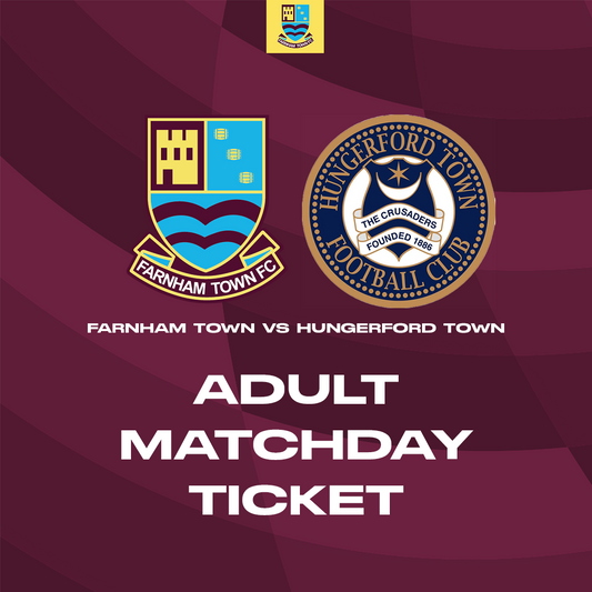 Farnham Town vs. Hungerford Town - League - Matchday Ticket