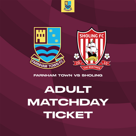 Farnham Town vs. Sholing - League - Matchday Ticket