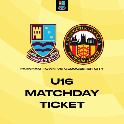 Farnham Town vs. Gloucester City  - League - Matchday Ticket