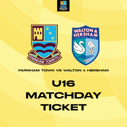 Farnham Town vs. Walton & Hersham  - League - Matchday Ticket