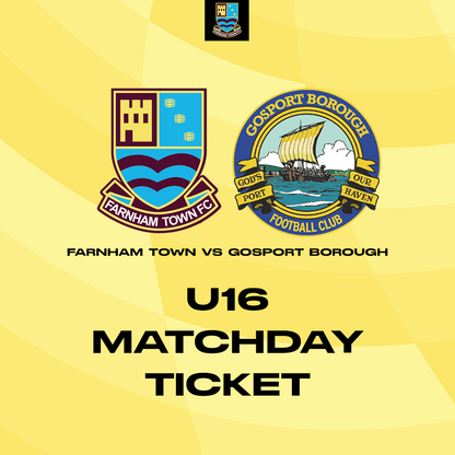 Farnham Town vs. Gosport Borough  - League - Matchday Ticket