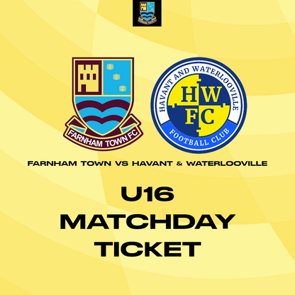 Farnham Town vs. Havant & Waterlooville  - League - Matchday Ticket