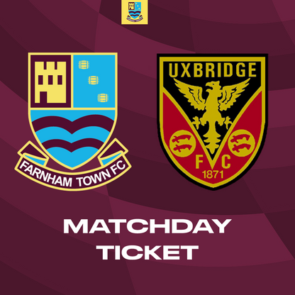 Farnham Town vs. Uxbridge  - League - Matchday Ticket