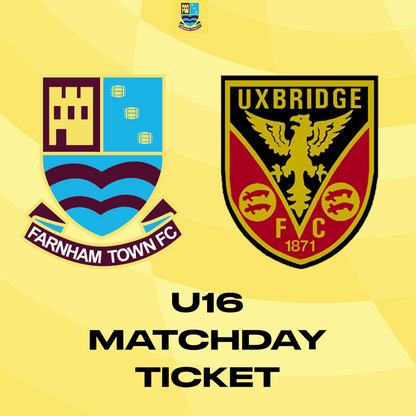 Farnham Town vs. Uxbridge  - League - Matchday Ticket